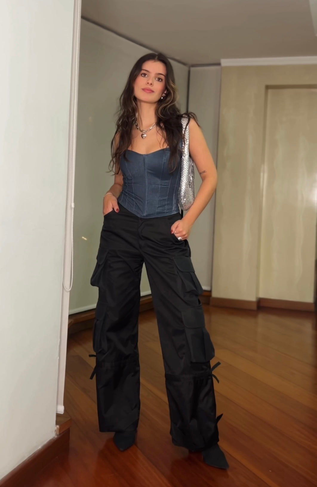 Corset Lisboa Midnight Blu Brillante