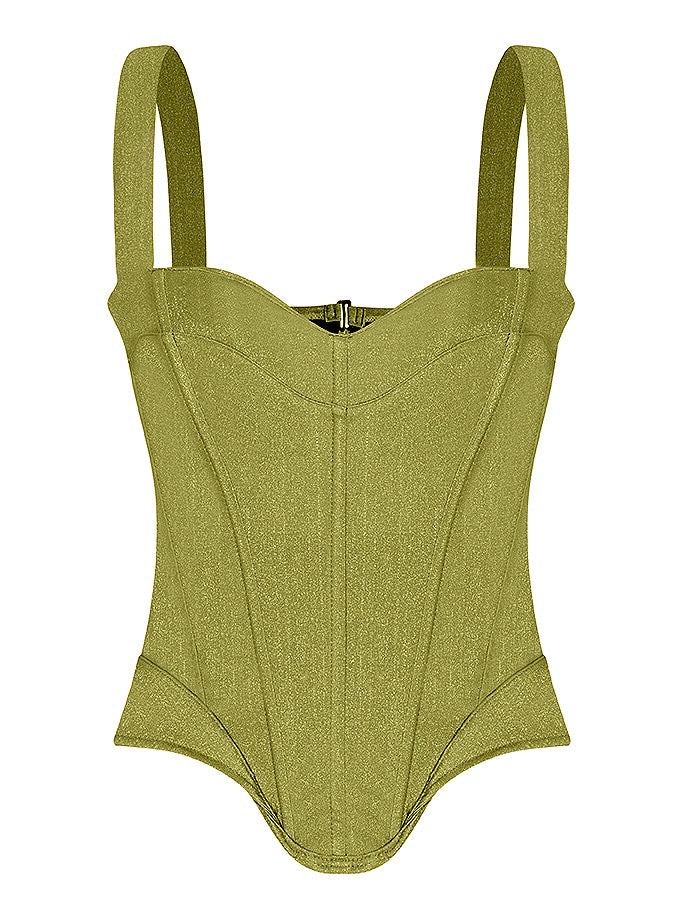 NEW Corset Caetana Oliva Brillante