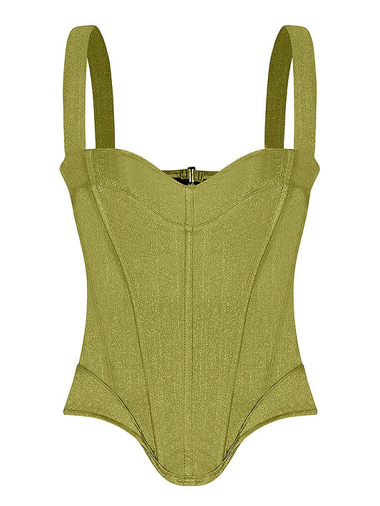 NEW Corset Caetana Oliva Brillante
