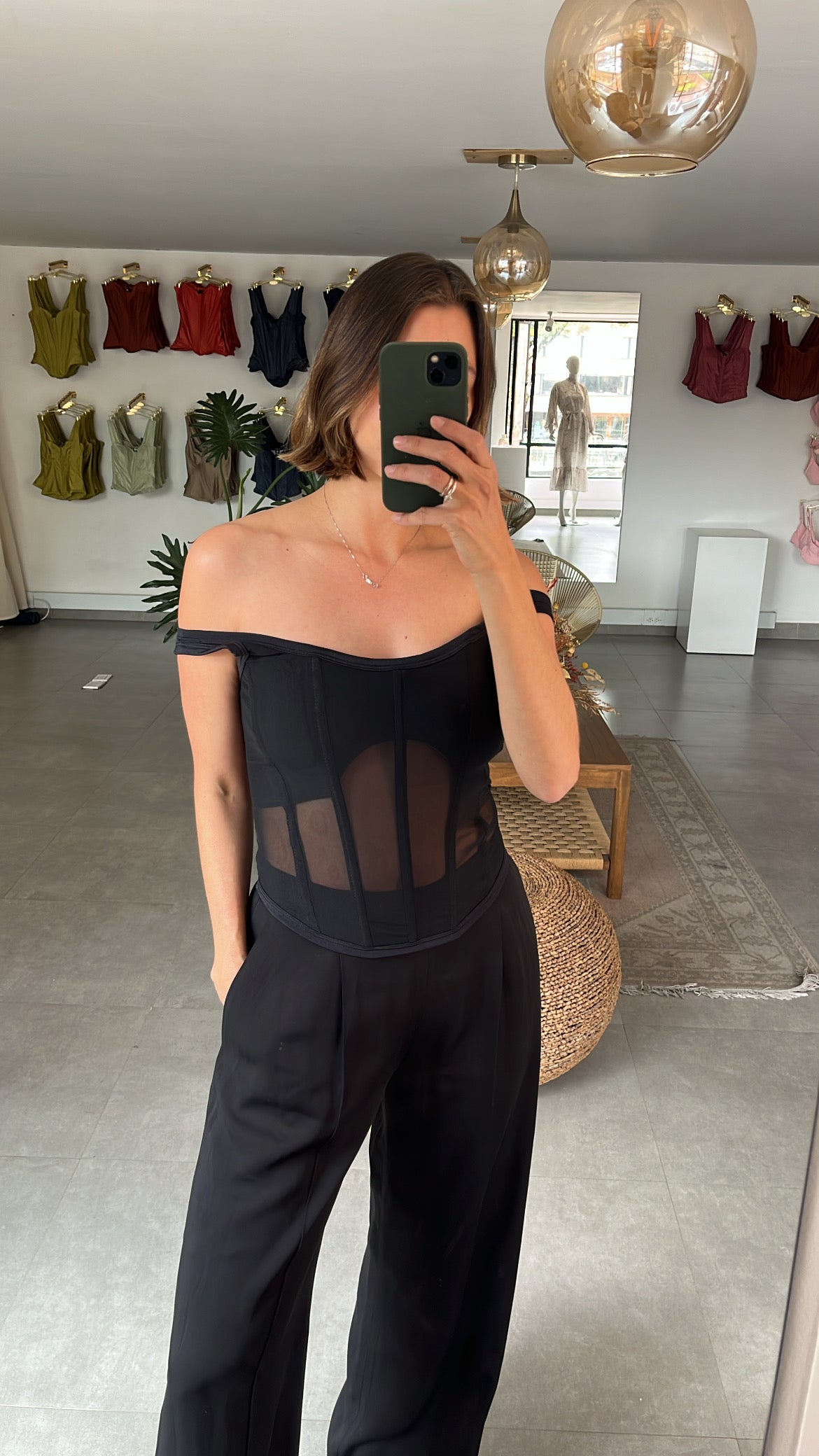 NEW Corset Antonia Mesh