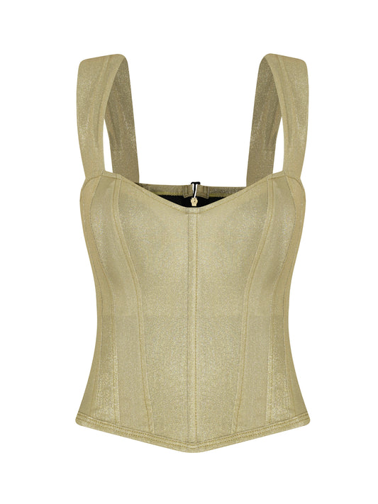 NEW Corset Lisboa Pistacho Brillante Pre Orden