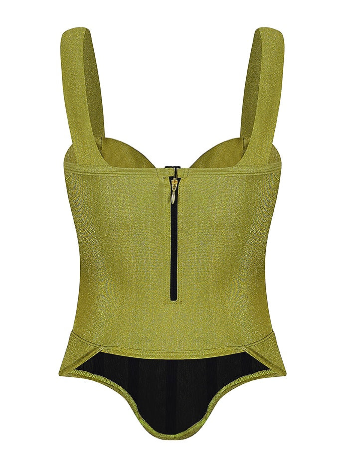 NEW Corset Caetana Oliva Brillante