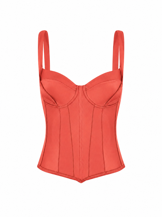 New Corset Anna Tangerine