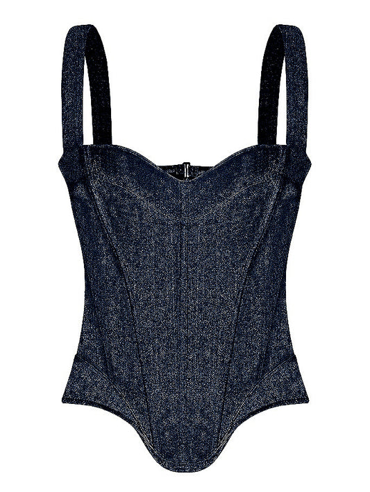 NEW Corset Caetana Blu Brillante