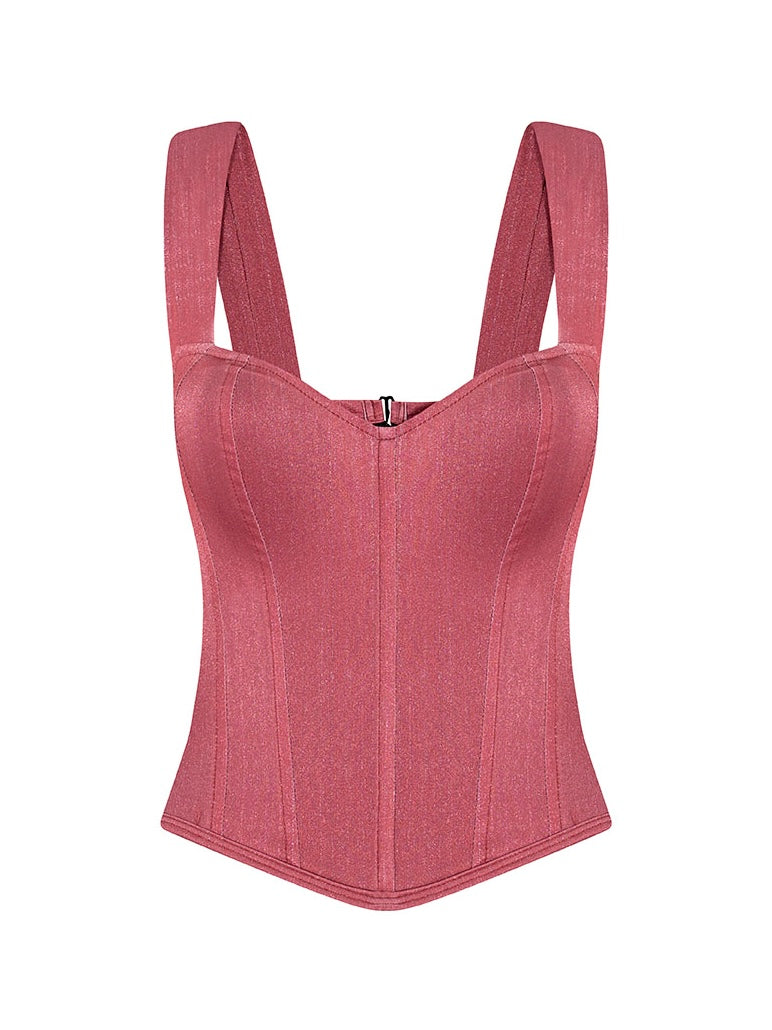 NEW Corset Lisboa Coral Brillante Pre Orden