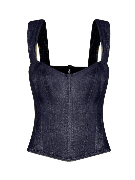 NEW Corset Lisboa Midnight Blu Brillante