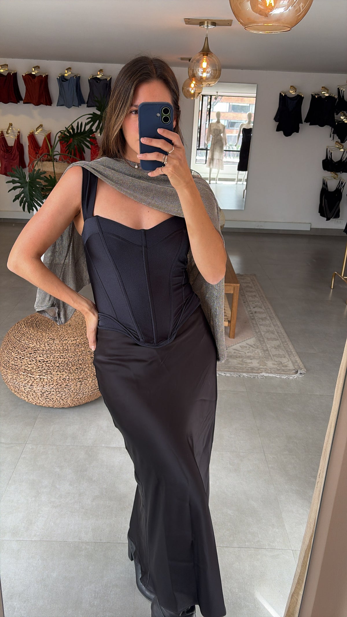 NEW Corset Caetana Nero