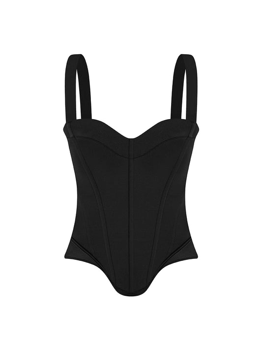 NEW Corset Caetana Nero