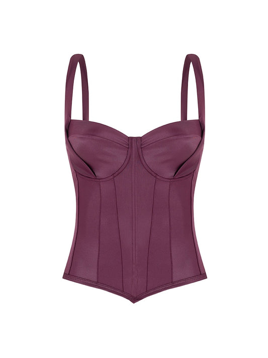 NEW Corset Anna Burgundy