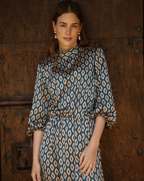 Vestido Jerez Rombos